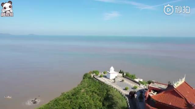 航拍东沙渔村 融融带你走进海上布达拉宫图片